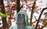 Standbeeld van Johann Sebastian Bach in Eisenach. beeld RD, Henk Visscher