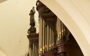 Het orgel in de Der Aa-kerk in Groningen. beeld Sjaak Verboom
