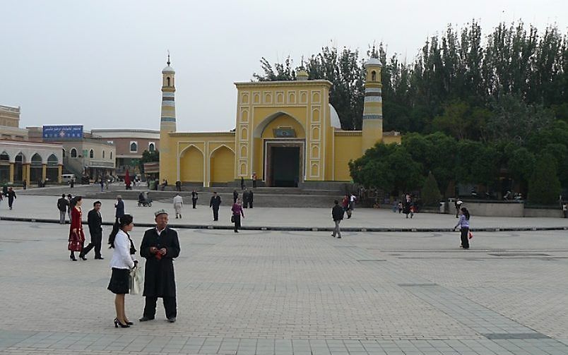 Ook in Kashgar, in de Chinese provincie Xinjiang, had een inval in een huiskerk plaats. Beeld RD