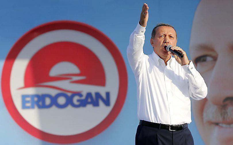 Premier Erdogan. Beeld EPA