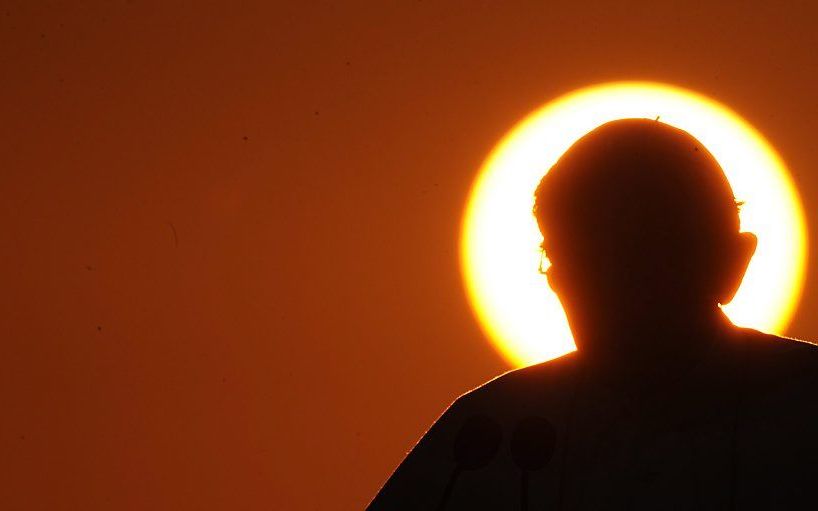 Paus Benedictus XVI tijdens zijn bezoek aan Duitsland in 2011. Foto EPA