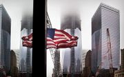 De wederopbouw van Ground Zero is in volle gang. In 2013 moet het pronkstuk, de 541 meter hoge Freedom Tower, klaar zijn. Foto RD, Henk Visscher