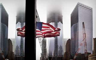 De wederopbouw van Ground Zero is in volle gang. In 2013 moet het pronkstuk, de 541 meter hoge Freedom Tower, klaar zijn. Foto RD, Henk Visscher