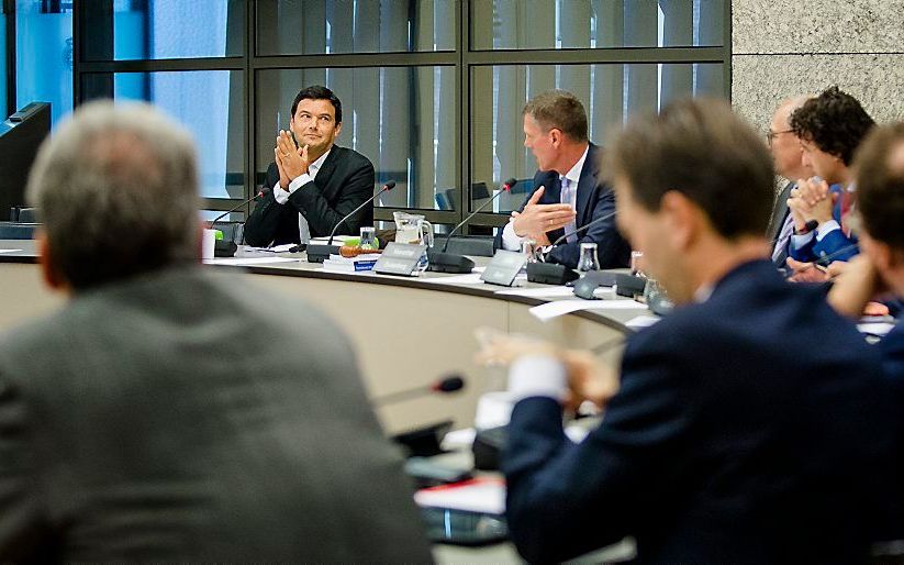 Piketty spreekt woensdag met Kamerleden. Beeld ANP