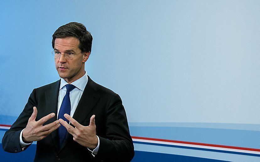 Premier Rutte, beeld ANP