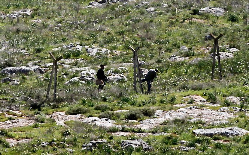 Syriërs vluchten naar  Turkije. Foto EPA