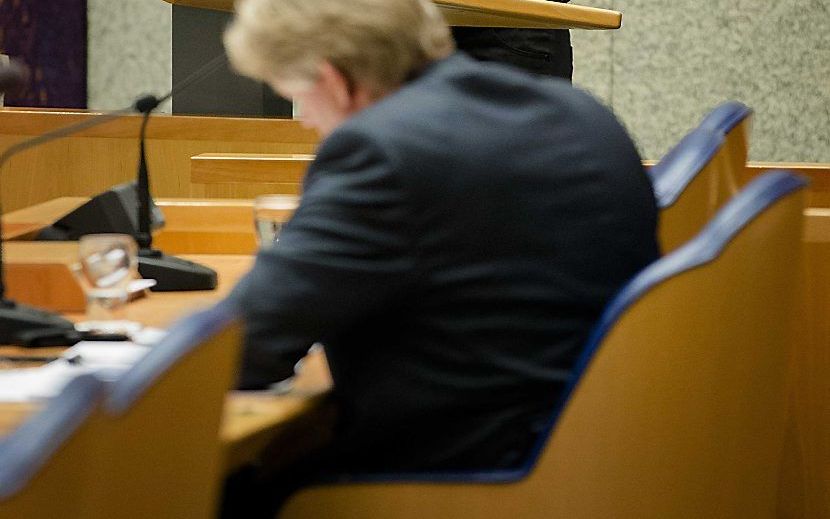 SP-Kamerlid Leijten en staatssecretaris Van Rijn. beeld ANP