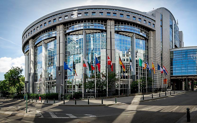 Europees Parlement in Brussel. beeld ANP