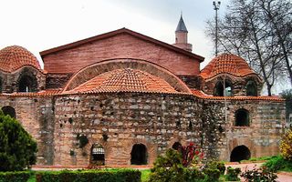 De Aya Sofia in Izmit (het oude christelijke Nicea). Het historische godshuis is vorige week opnieuw in gebruik genomen als moskee. Foto Haluk Cömertel