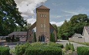 De Hessenwegkerk in Heemse, waar de synode van DGK zaterdag vergaderde. beeld Google Streetview