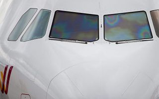 Een toestel van Germanwings op een archieffoto. beeld EPA