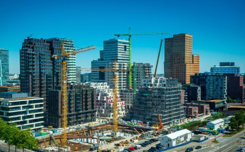 Kantoren op de Zuidas in Amsterdam. beeld ANP, Lex van Lieshout