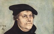 Portret van Maarten Luther van Lucas Cranach de Oude.  beeld RD