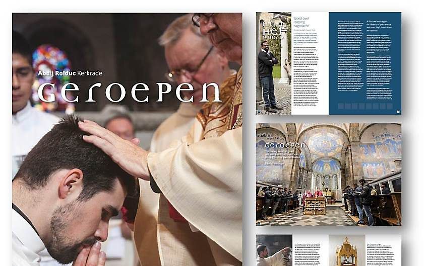 De glossy ”Geroepen". beeld Bisdom Roermond