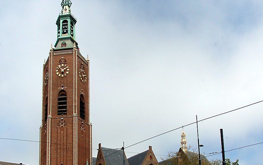 De Grote Kerk in Den Haag. Beeld Ralf Roletschek, Wikimedia