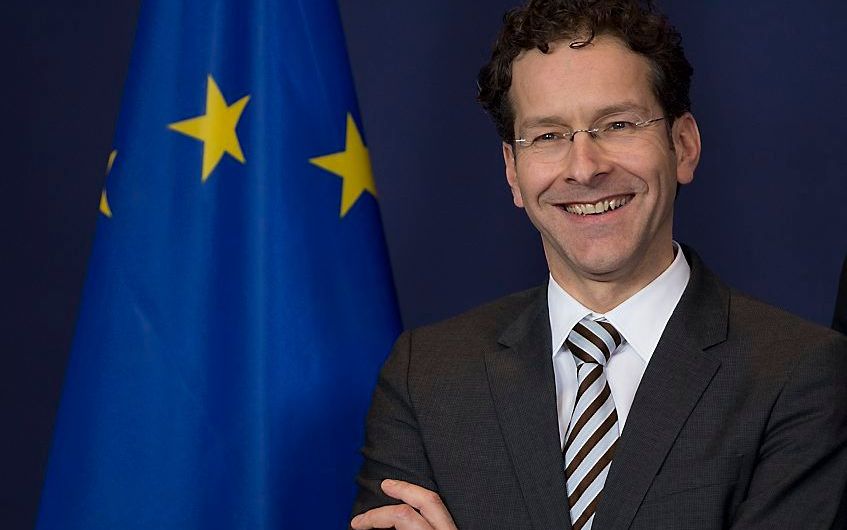 Voor het eerst sinds lange tijd heeft Nederland weer een Europese topfunctie te pakken. PvdA’er Dijsselbloem bleek de ideale compromiskandidaat voor de eurogroep. Zijn afkomst, partijkleur én onervarenheid werkten in zijn voordeel. Foto ANP