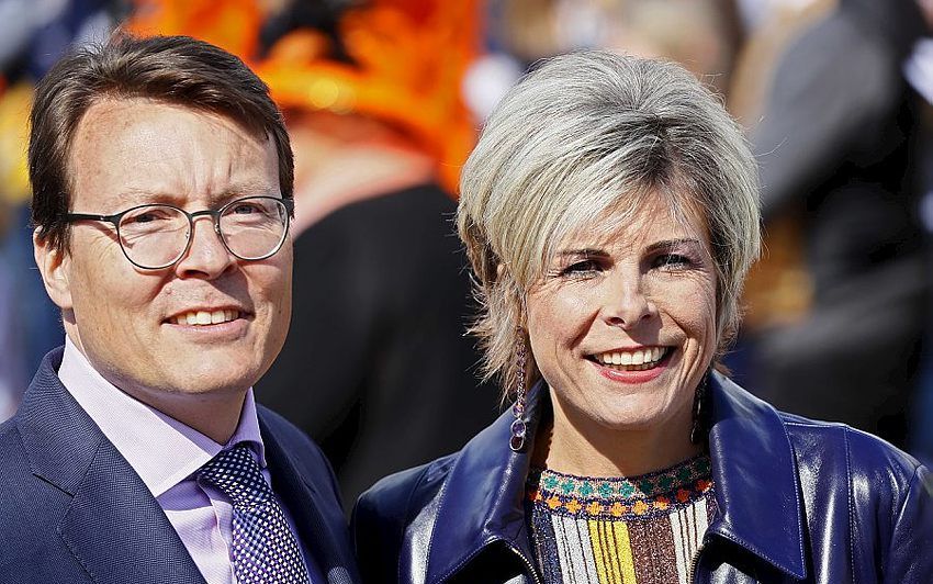 Prins Constantijn en prinses Laurentien. beeld ANP