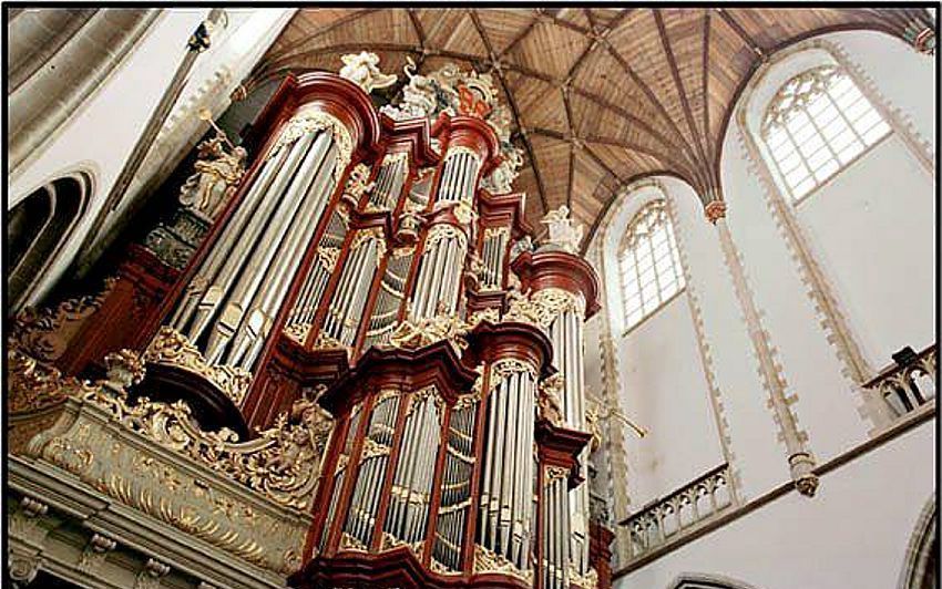 Het orgel van de Sint-Bavokerk in Haarlem     Foto RD, Anton Dommerholt