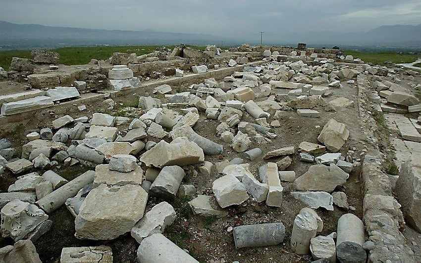 Resten van de stad Laodicea in Turkije. Foto RD, Anton Dommerholt