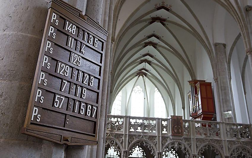 ”Jezus heeft alle psalmen meegezongen. Van jongs af aan. Daarom alleen al kan de christelijke gemeente ze zingen." Foto RD