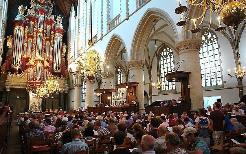 De finale van het 48e Internationaal Orgel Improvisatieconcours in 2010. Foto Dick Sanderman