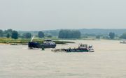 De Rijn komt bij Lobith Nederland binnen. beeld Getty Images