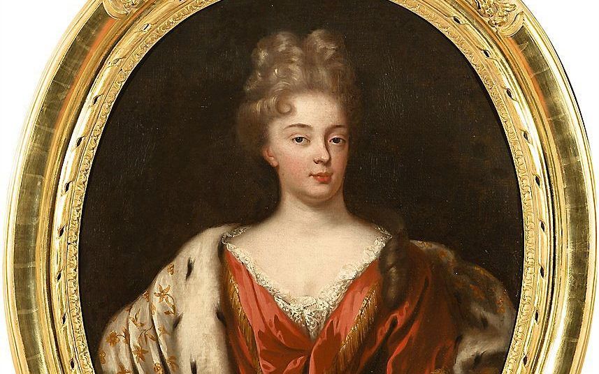 Marie Louise van Hessen Kassel (1688-1766). Schilderij door Louis Volders (Kasteel Middachten, De Steeg).