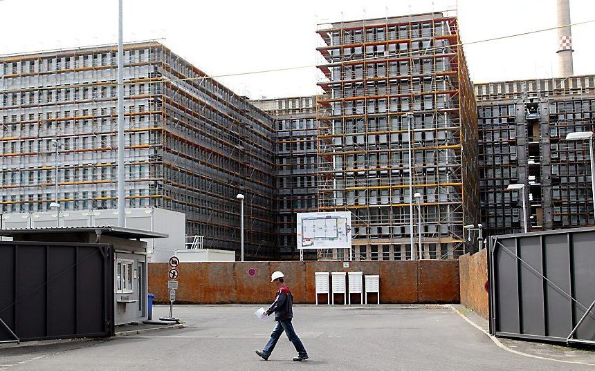 Nieuwbouw kantoor BND in Berlijn. Foto EPA