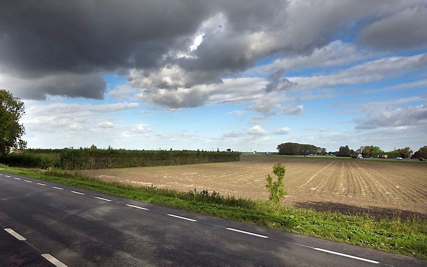 De dijk bij Klaaswaal. beeld ANP, Koen Suyk