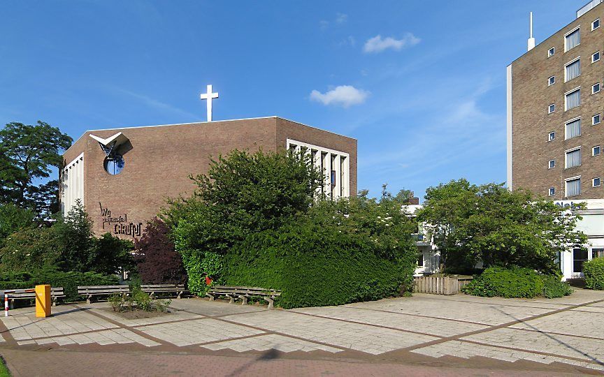 De Stadsparkkerk in Groningen is verkocht aan een particuliere belegger. Foto Wutsje, Wikimedia