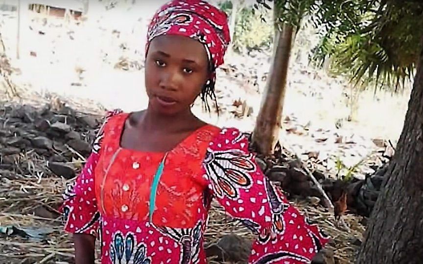 Het Nigeriaanse christenmeisje Leah Sharibu. beeld Open Doors
