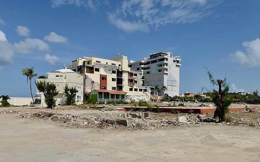 Sint Maarten, een jaar na orkaan Irma. beeld ANP