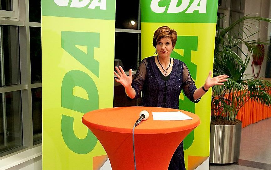 Partijvoorzitter Ruth Peetoom van het CDA. Foto ANP