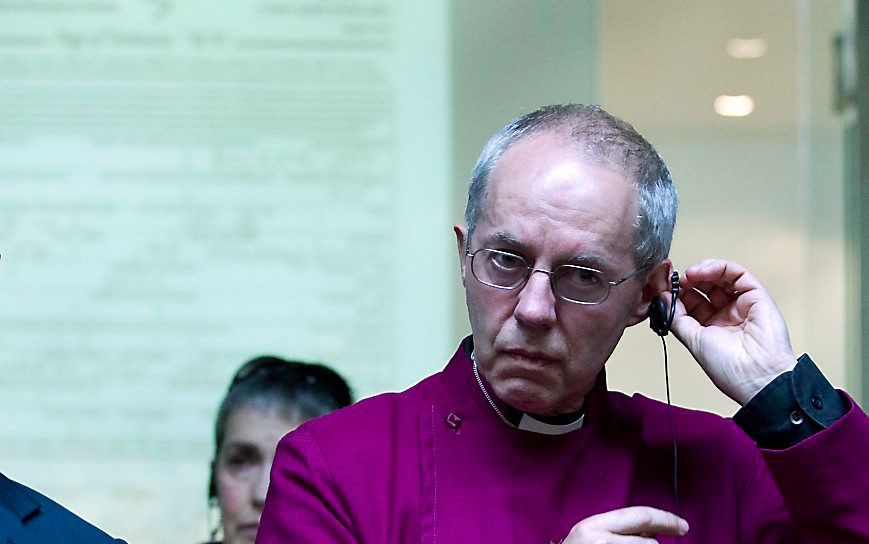 De anglicaanse aartsbisschop Justin Welby. Beeld EPA