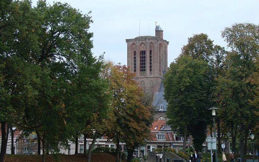 De toren van de Grote Kerk in Elburg. Foto www.beiaardiermartien.nl