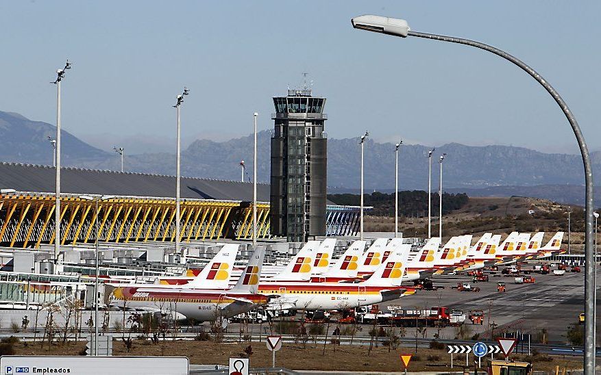 Iberia heeft vluchten geschrapt vanwege een staking onder piloten.  Foto EPA