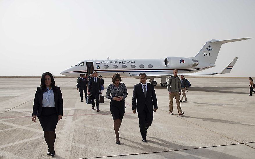 Minister voor Buitenlandse Handel en Ontwikkelingssamenwerking Ploumen arriveert in de stad Arbil in Noord-Irak.  beeld ANP