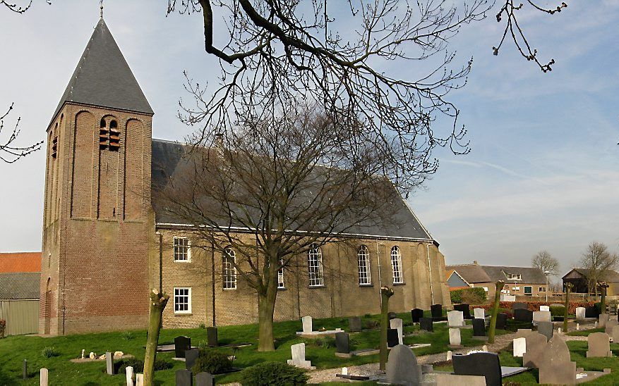 De hervormde kerk te Sint Anthoniepolder. beeld RD, Anton Dommerholt