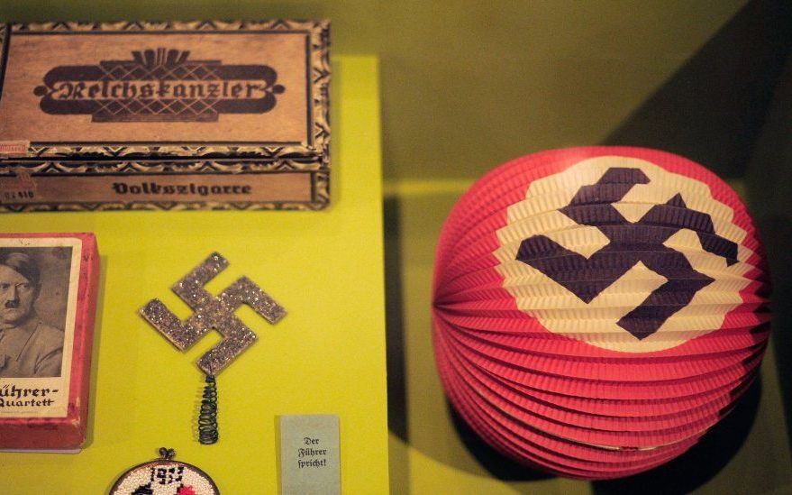 In het Duits Historisch Museum in Berlijn begint een tentoonstelling over de persoonlijkheidscultus rond Hitler. Foto EPA