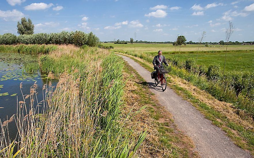 Weidse vergezichten in de gemeente Zederik. beeld gemeente Zederik