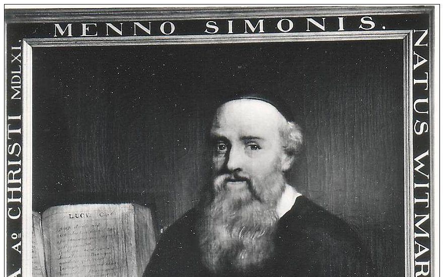 Menno Simons. beeld KB