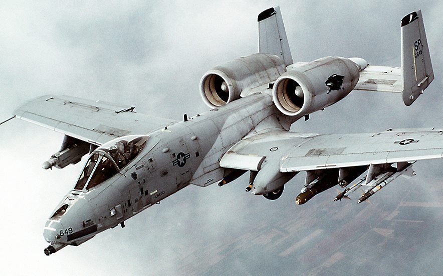 Een A-10. beeld US Air Force