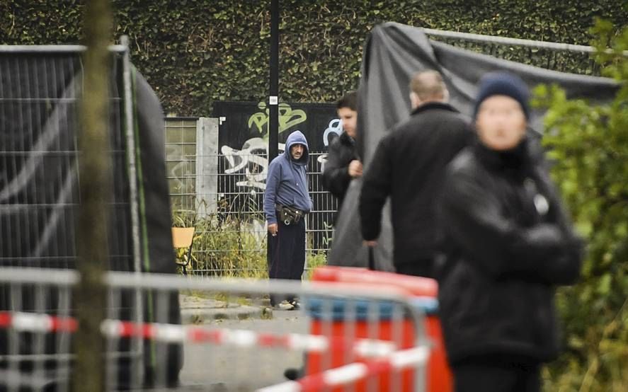 Ophef in Woerden na aanval op vluchtelingenopvang. beeld ANP