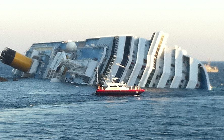 De Costa Concordia. Foto EPA