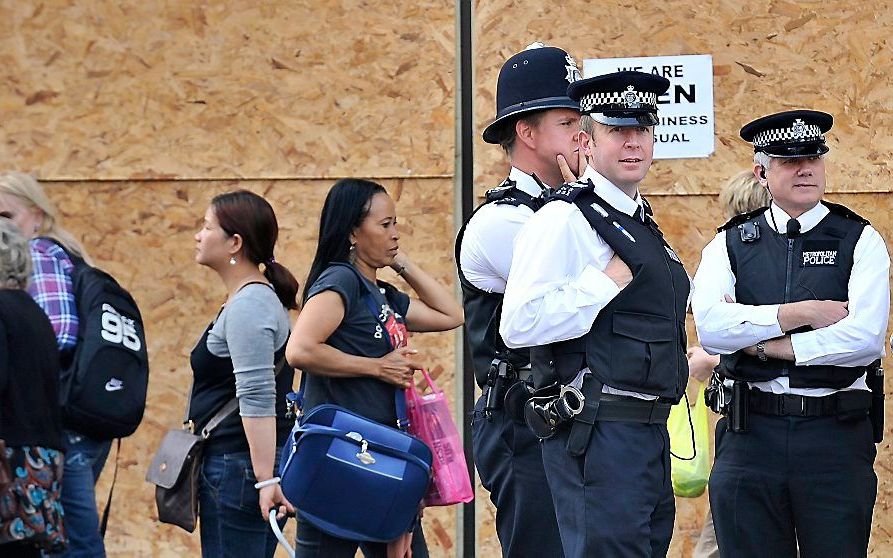 Politie in Londen. Foto EPA