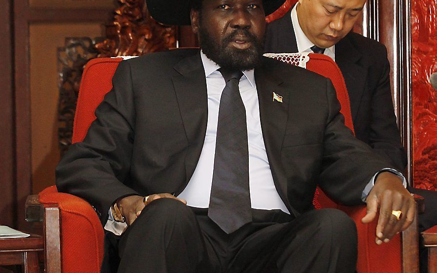 President Salva Kiir van Zuid-Sudan.  Foto EPA