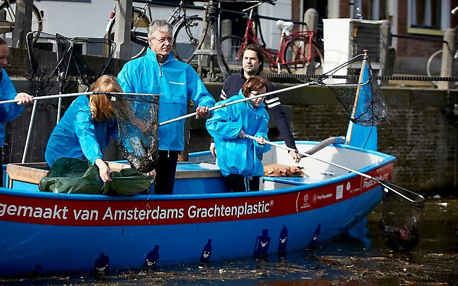 Slob op campagne. Beeld ANP