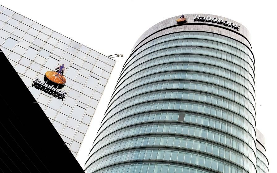 UTRECHT. De Rabobank zegt grote agrarische bedrijven niet voor te trekken bij kredietverlening. Foto: hoofdkantoor van Rabobank Nederland. beeld ANP