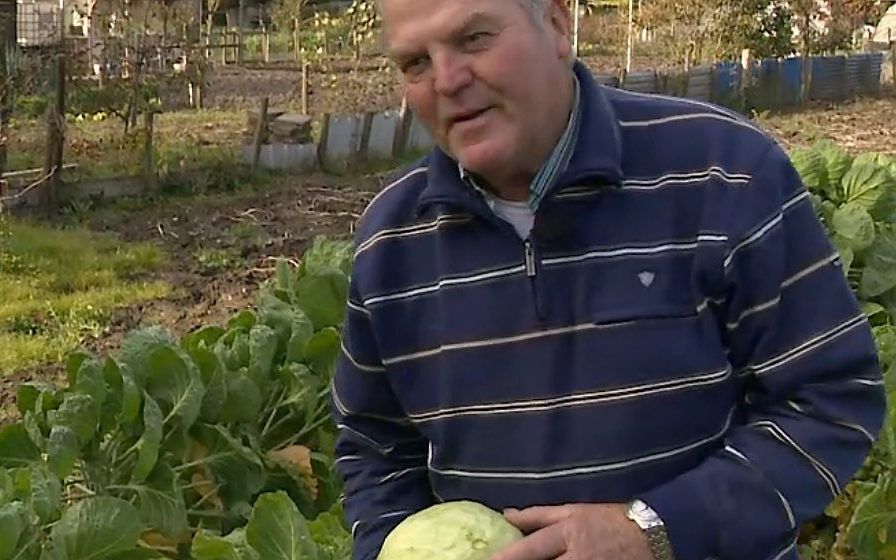 Jaap met zijn spruit. beeld uit video