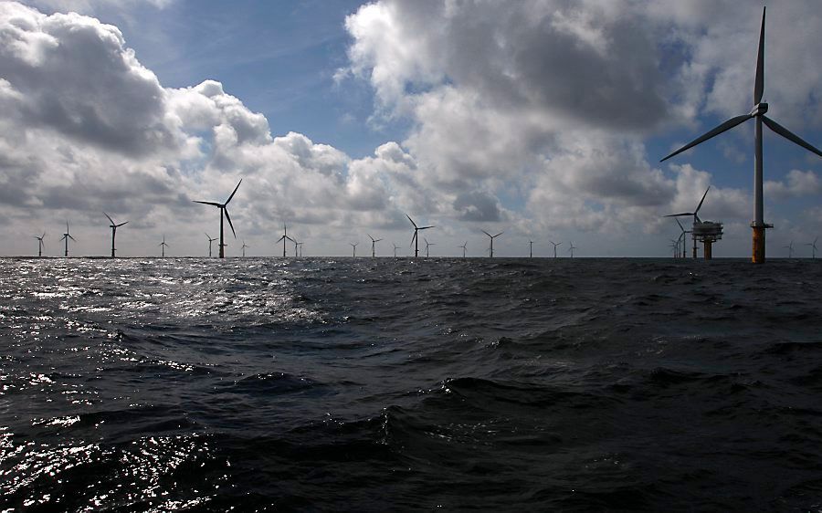 Windenergie op zee kan binnen 15 jaar rendabel en subsidievrij zijn. Foto ANP